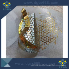 Customized Security Tamper Evident Honeycomb Laser Sticker